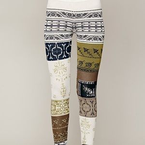 Free people patchwork leggings